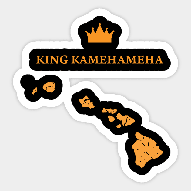 King Kamehameha I Day Sticker by SaraJon2032